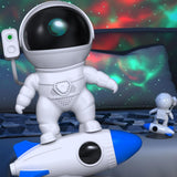 Projetor de luz astronauta