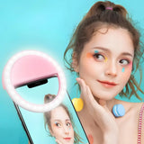 Luz de anel para selfie