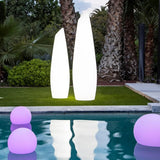 Luminária esférica de jardim