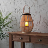 WeaveCraft™ Lanterna de bambu
