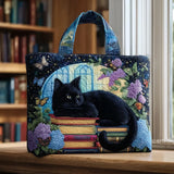 Saco de Livros Gato Preto