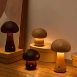 Lumishroom™ Candeeiro Madeira