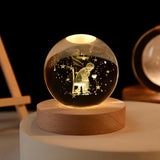Bola de cristal luminosa