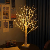 Luz de bétula nórdica