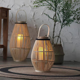 WeaveCraft™ Lanterna de bambu