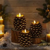 ForestHearth™ Velas de Pinha