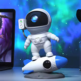 Projetor de luz astronauta