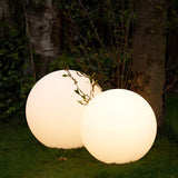 Luminária esférica de jardim