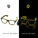 Óculos de neon