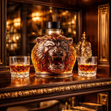 Decantador Whisky Cabeça Leão