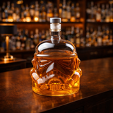 Garrafa e Copos de Whisky