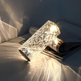 Toque de cristal cintilante
