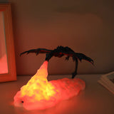 Luminária de dragão dracarys