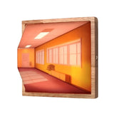 Candeeiro 3D com Ilusão