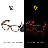 Óculos de neon