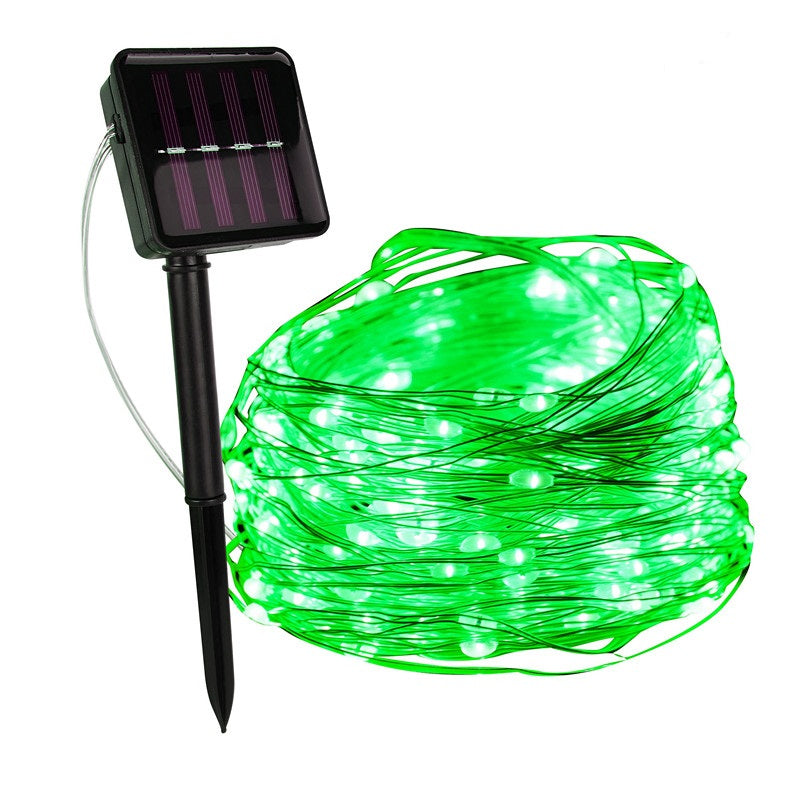 Luzes de fada em corda solar