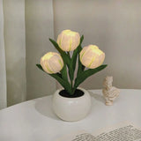 Luz noturna tulipa
