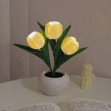 Luz noturna tulipa