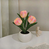 Luz noturna tulipa